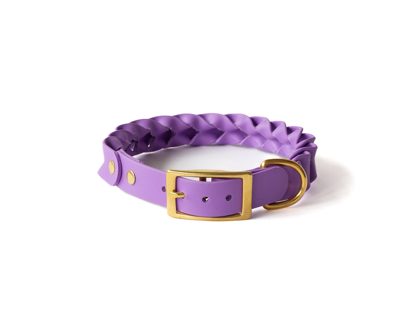 Lilac Biothane Dog Collar