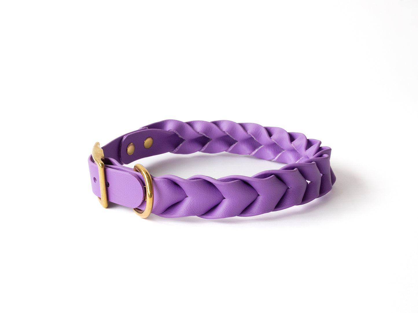 Lilac Biothane Dog Collar