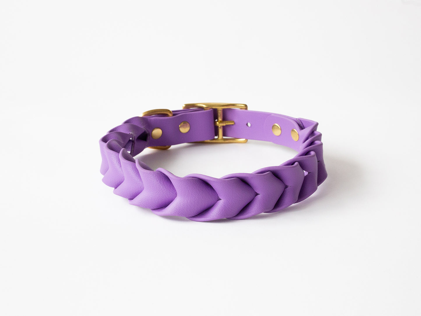 Lilac Biothane Dog Collar