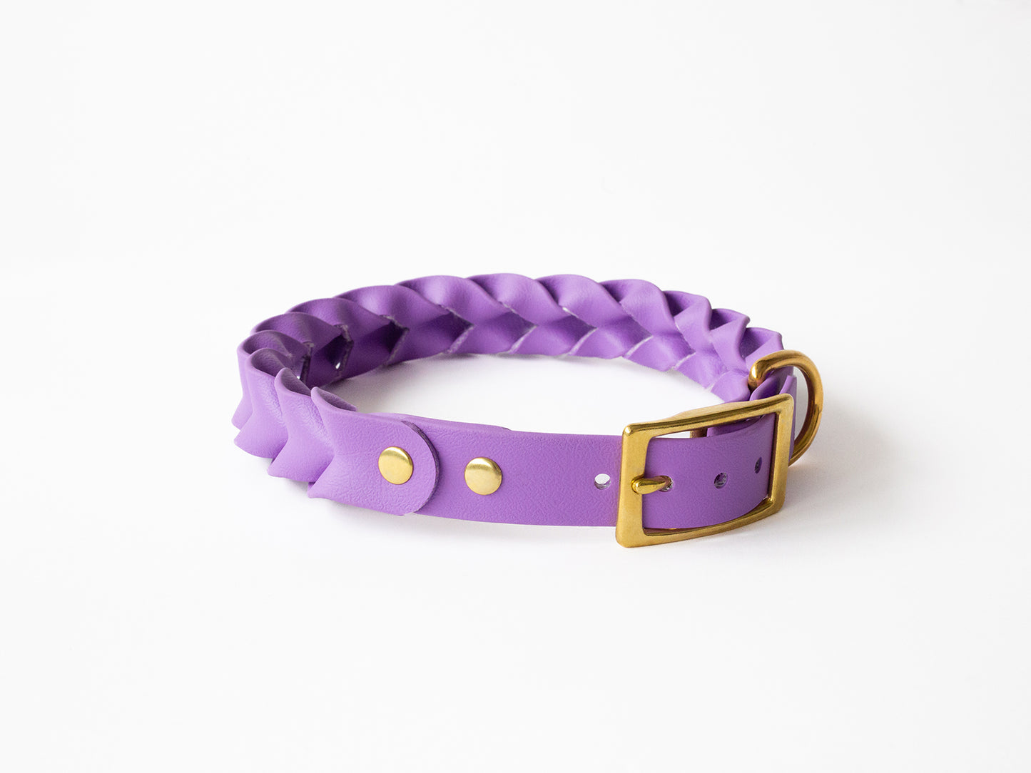 Lilac Biothane Dog Collar