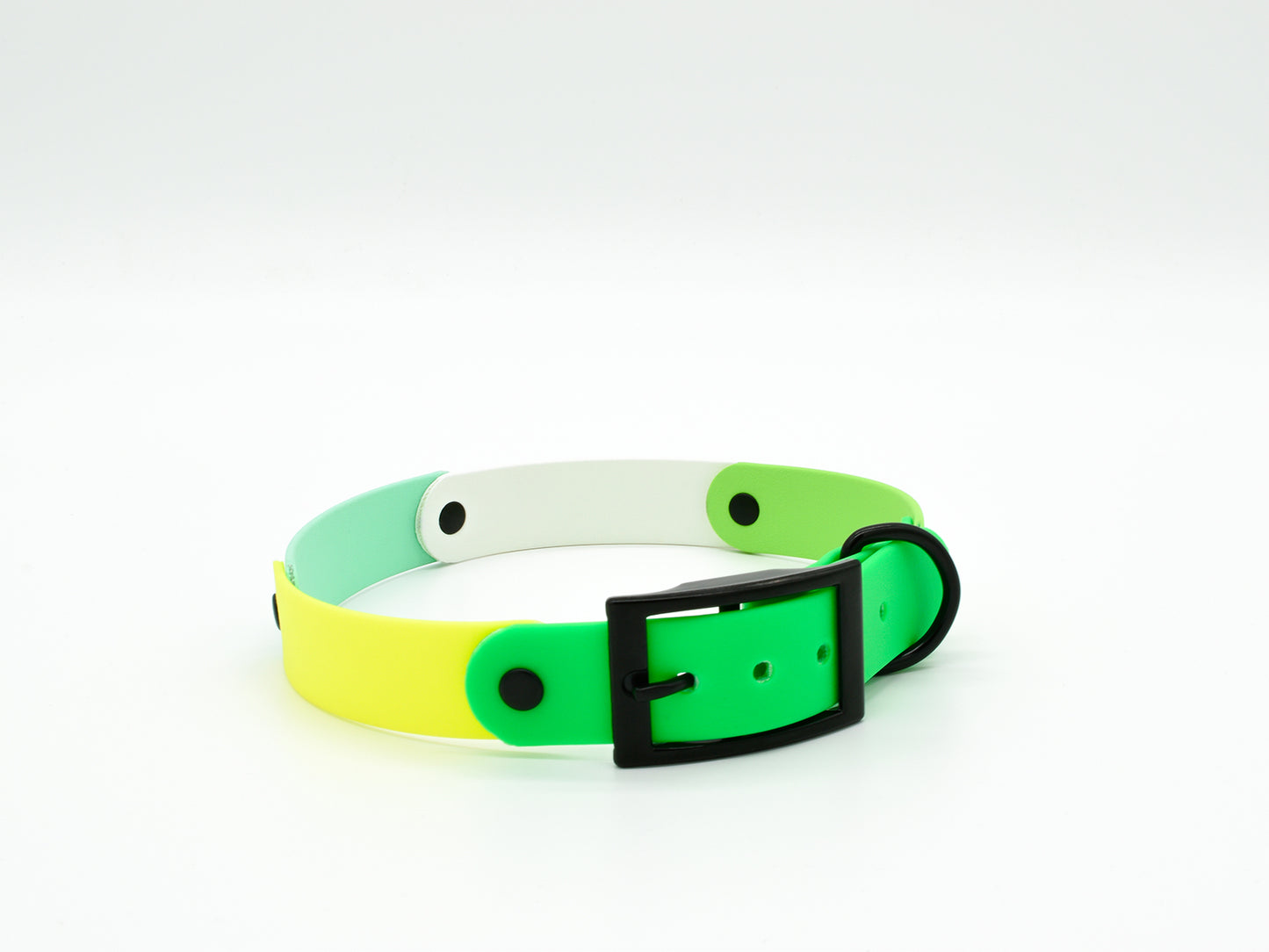 Mint Mix Biothane Dog Collar