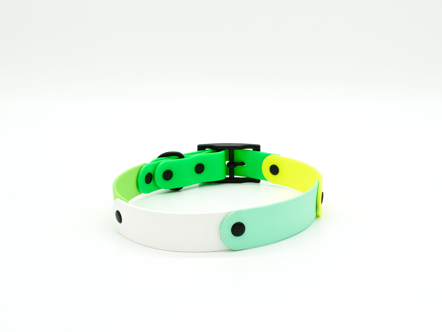 Mint Mix Biothane Dog Collar