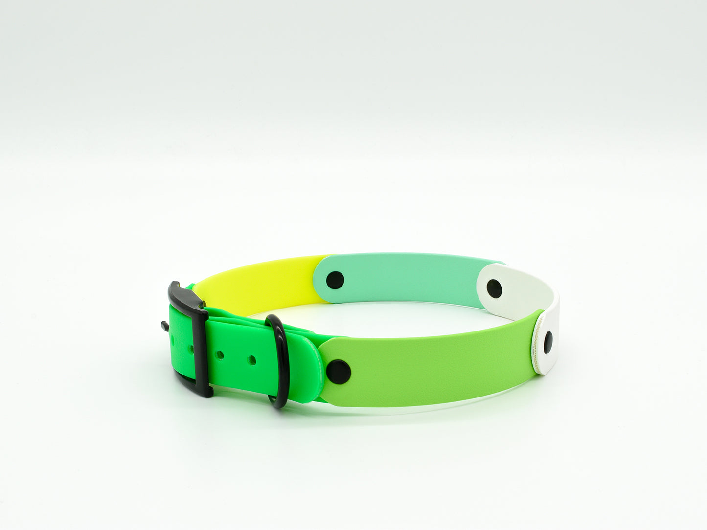 Mint Mix Biothane Dog Collar