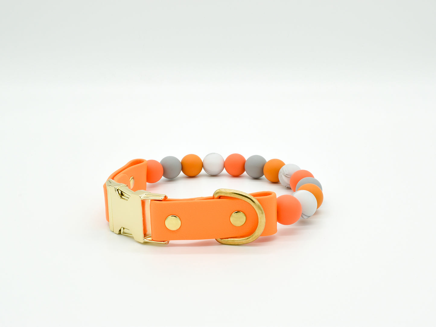 Silicone Beads Dog Collar