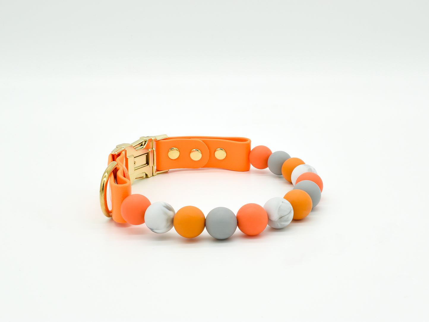 Silicone Beads Dog Collar