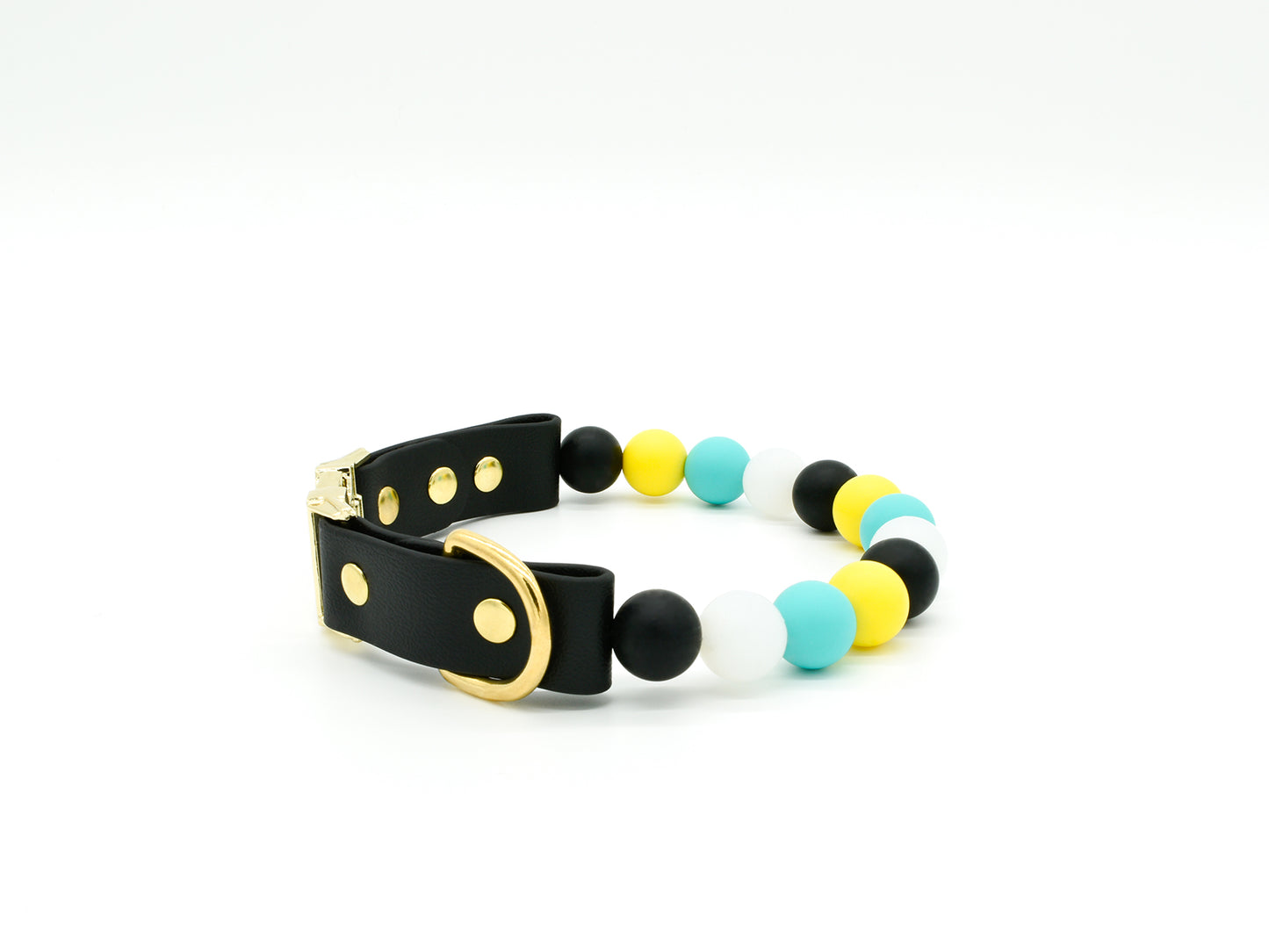 Silicone Beads Dog Collar