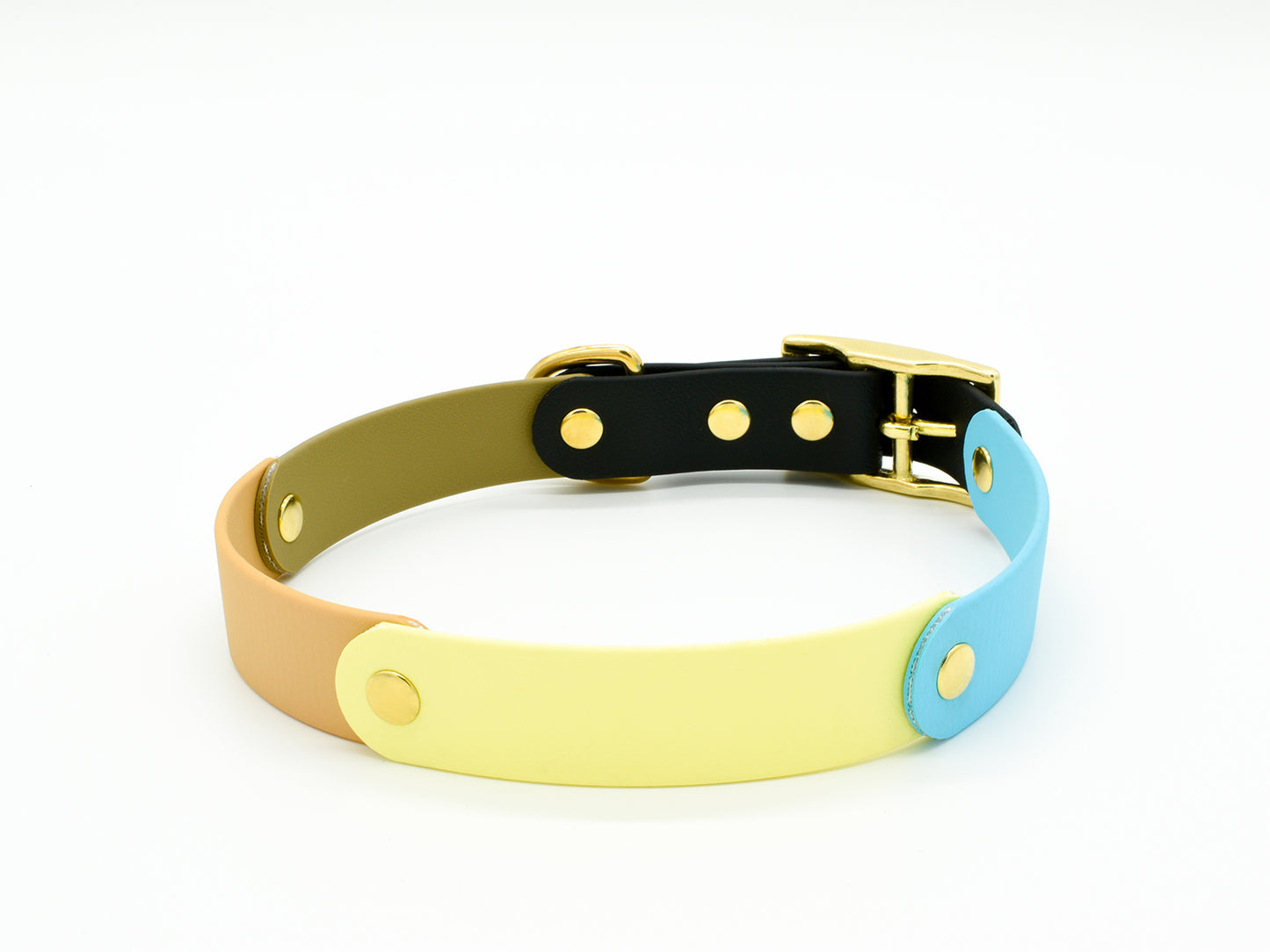 Forest Walk Waterproof Dog Collar - Custom Sizes Back