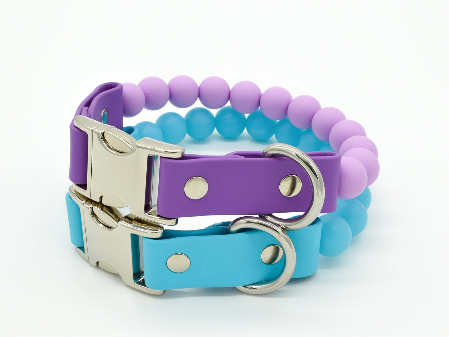 Silicone Beads Dog Collar